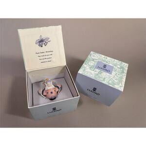 Lladro Santa's Workshop Little Aviator 1996 Ornament Mint In Box 6502 Vintage